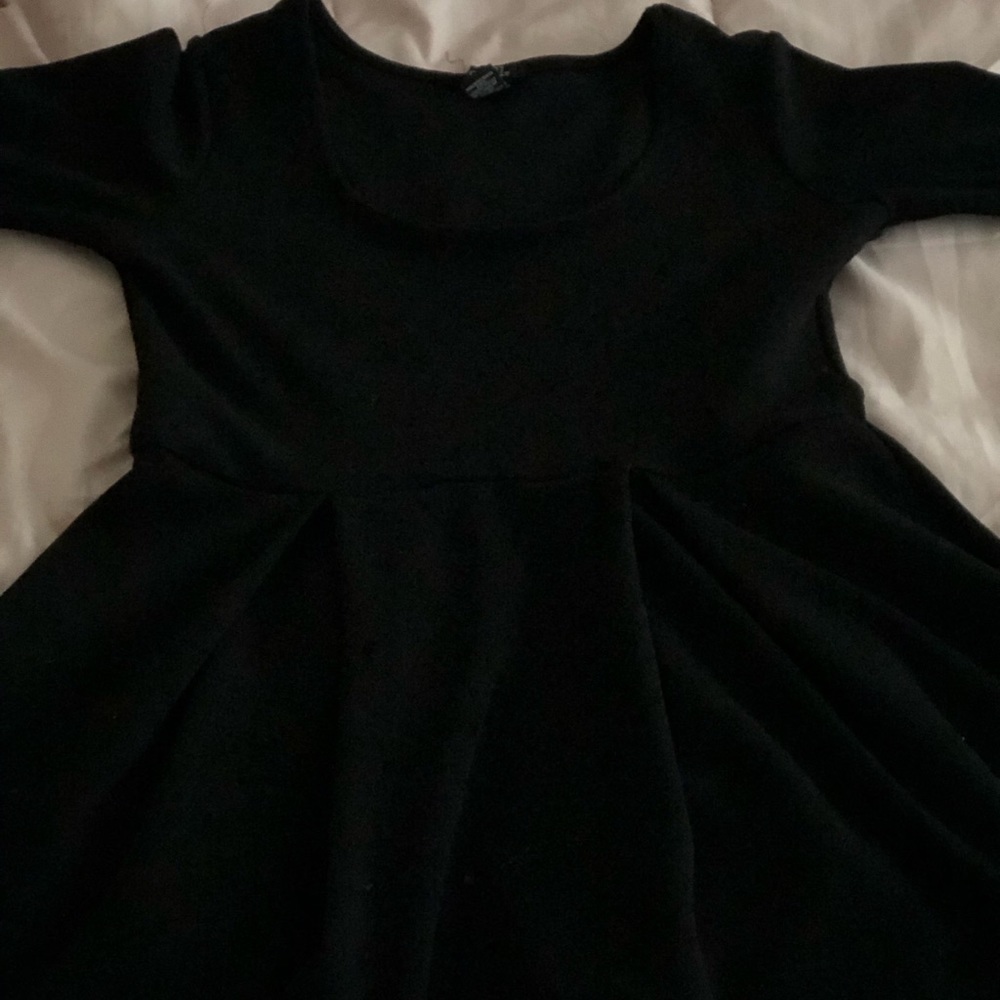 All black long sleeve dress - Picture 1 of 1
